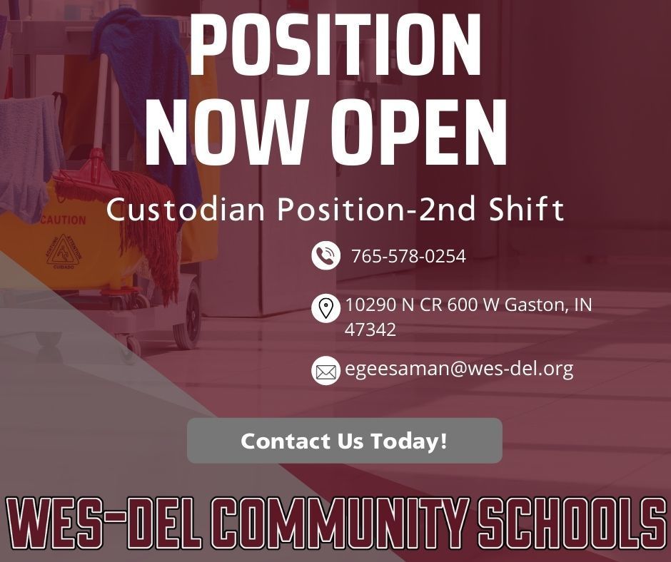 Custodian Position