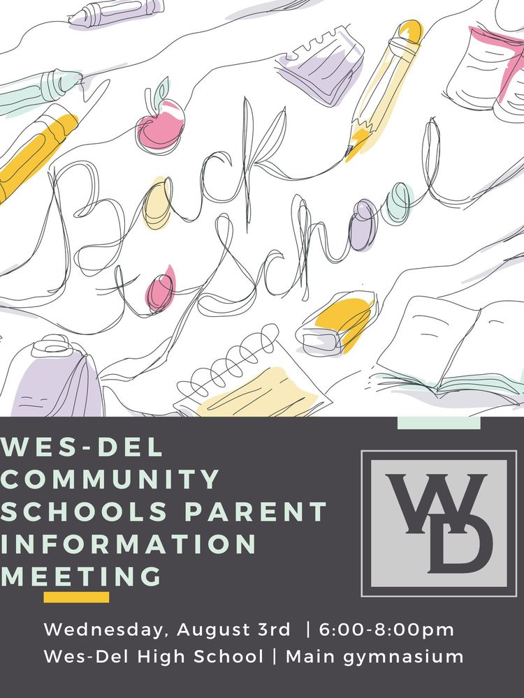 Back to School Parent Meeting